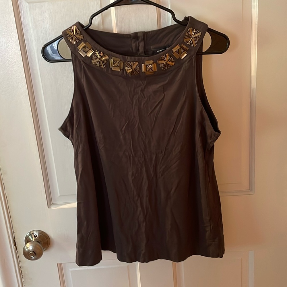 Banana Republic dark grey tank